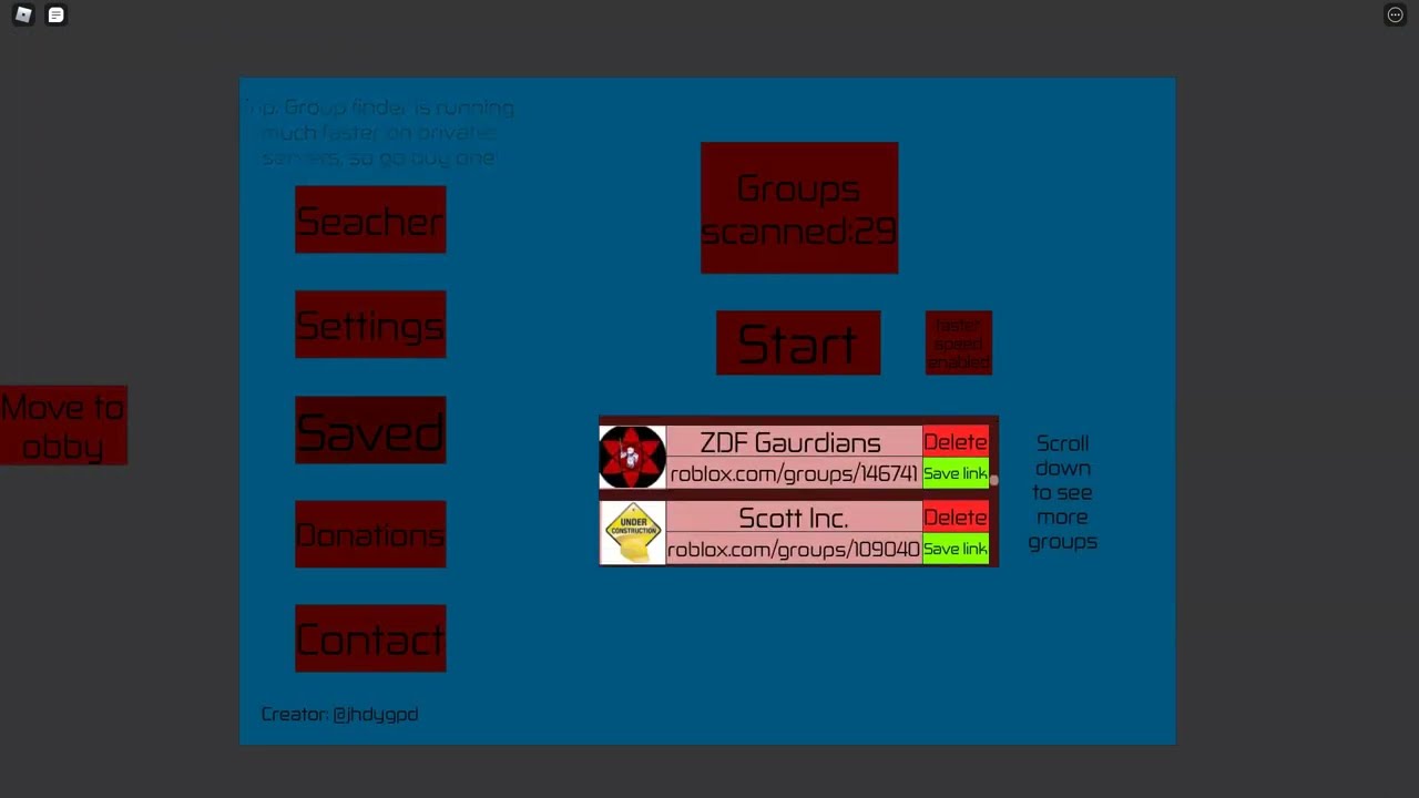 Unclaimed Groups Finder On Roblox YouTube Unclaimed groups finder on roblox youtube