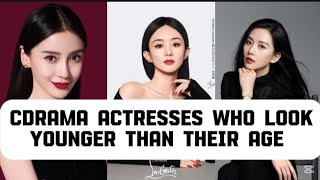 10 Chinese Actresses Who Defy Time with Their Youthful Looks #yangmi #zhaoliying #angelababy #cdrama