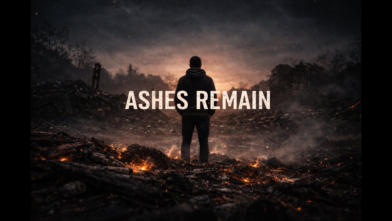 Ashes Remain | Dark Emotional Hip Hop Beat | Cinematic Rap Instrumental