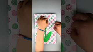 Créations de fleurs en collage : le muguet #assmat #art #diy