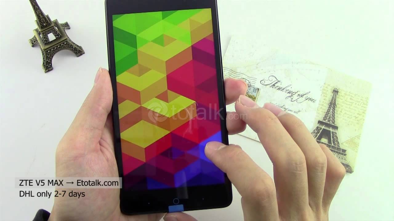 ZTE V5 MAX 4G LTE Android 4.4 KitKat Snapdragon Quad Core - Presentation