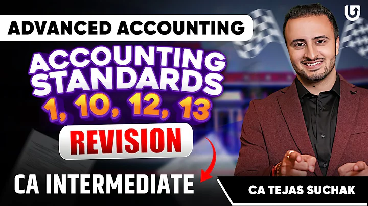 Accounting Standards | Ultimate Marathon | Part 1 | CA Inter Nov 23 | CA Tejas Suchak