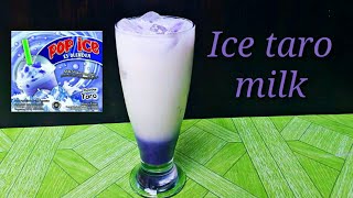 Ice taro milk || Ide jualan minuman kekinian