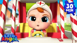 wheels ambulance vehicle adventures little angel nursery