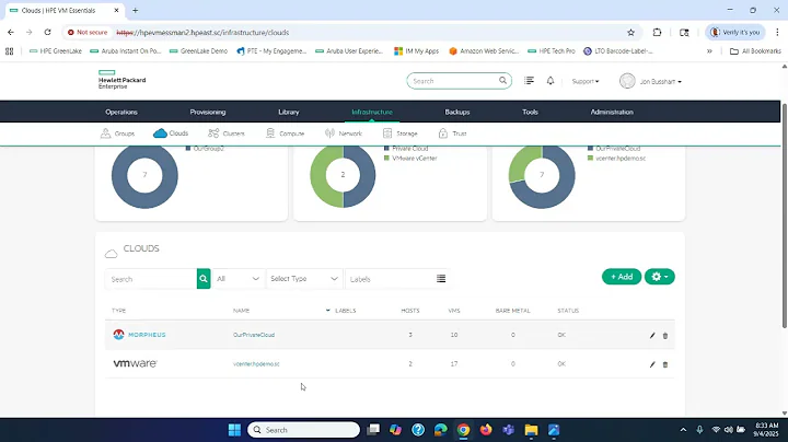 HPE Morpheus VM Essentials from a VMware Administrators Perspective: Basic Management & VM Creation