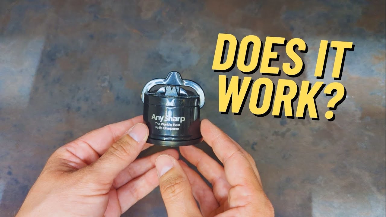 Does It Work? HONEST Review - AnySharp Knife Sharpener