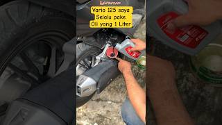 My Vario 125 always uses 1 liter of oil. It's been a year without any problems π₯ My Vario 125 always uses 1 liter of oil. It's been a year without any problems π₯