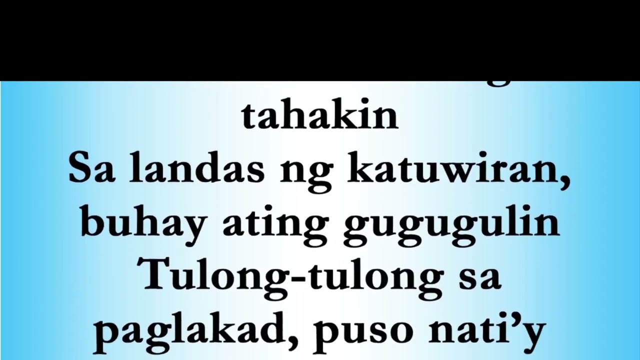 Alalahanin - MCGI Song