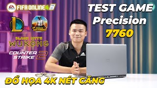 TEST 5 Games on Dell Precision 7760: Smooth 4K Graphics - Xeon 11855M RTX A4000 8 GB
