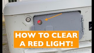 How to Clear a Red light on a Generac Generator  The Generator Guys