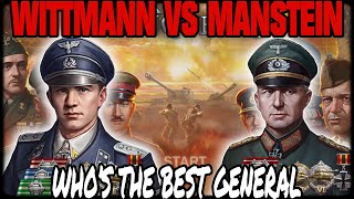 WITTMANN VS MANSTEIN! Who