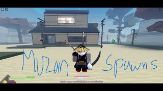 MUZAN SPAWN LOCATIONS (Project Slayers)
