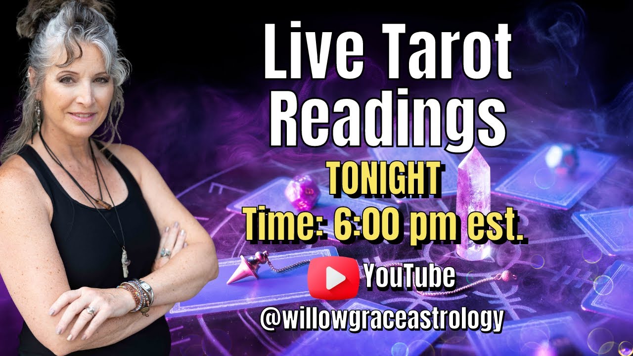 (Live) Tarot Readings with Patricia Tate - YouTube