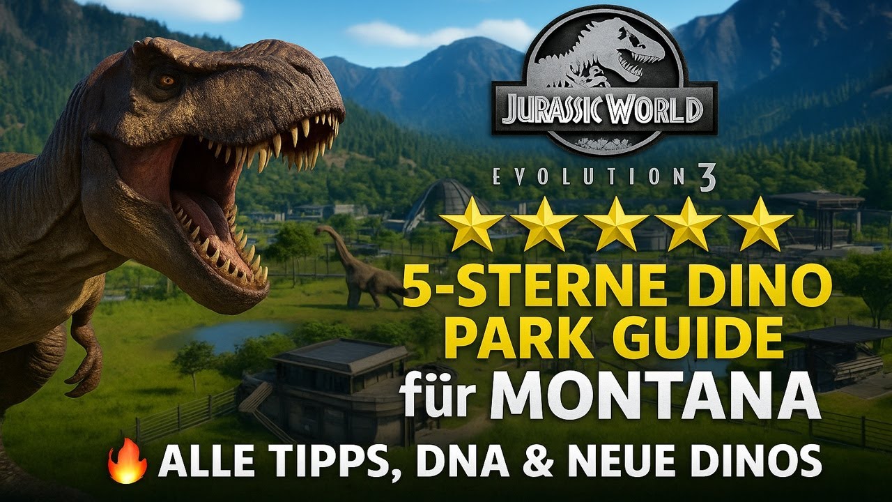 Jurassic World Evolution 3 – 5-Sterne Dino Park Guide für Montana 🔥 ...