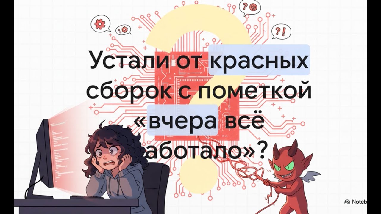 Собес: Как бороться с нестабильными (Flaky) тестами: Архитектура и Тестируемость для QA