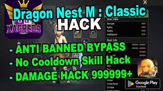 VIP HACK Dragon Nest M Classic MOD | NO DELAY SKILL HACK | NO COOLDOWN | DAMAGE HACK | ANTI BANNED 🔥