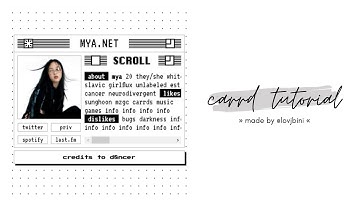 simple pro-looking carrd tutorial — © d8ncer