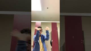 At school in the bathroom, skipping class #LikeAndSubscribe ￼