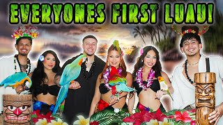 FIRST HAWAII LUAU w/ KAED BLESIV & DES !!