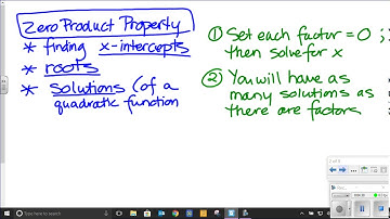 VIDEO Solving Polynomial Equations in Factored Form