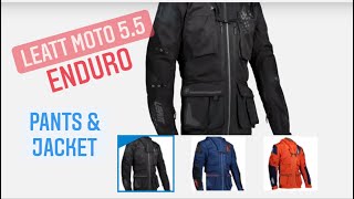 Leatt Moto 5.5 Enduro Pants & Jacket