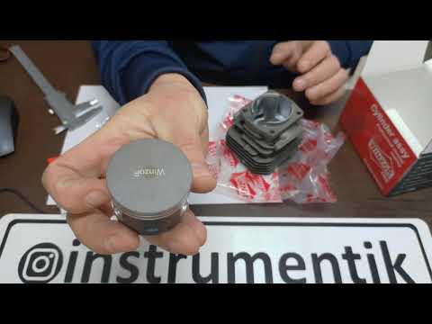 Поршнева для бензопил 5800 Winzor + Ceramic/Grafite PRO SERIA, видео 1