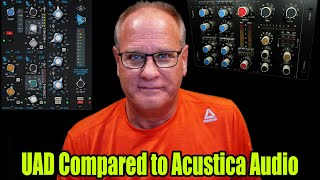 UAD Spark API and Acustica Audio Pink API Channel Strip Plugins Compared