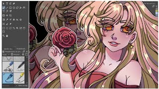 🔥 Live #16 Resumida – Meu Processo de Arte no Krita! 🎨