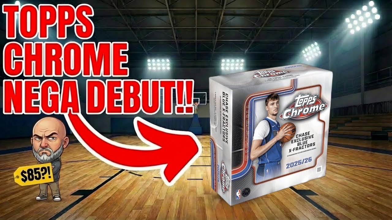 Can Retail Hit? 2025–26 Topps Chrome Basketball Mega Box Rip