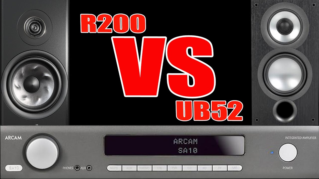 [Sound Battle] Polk Audio Reserve R200 vs ELAC Uni-Fi 2.0 UB52 Bookshelf Speakers w/Arcam SA10 Amp
