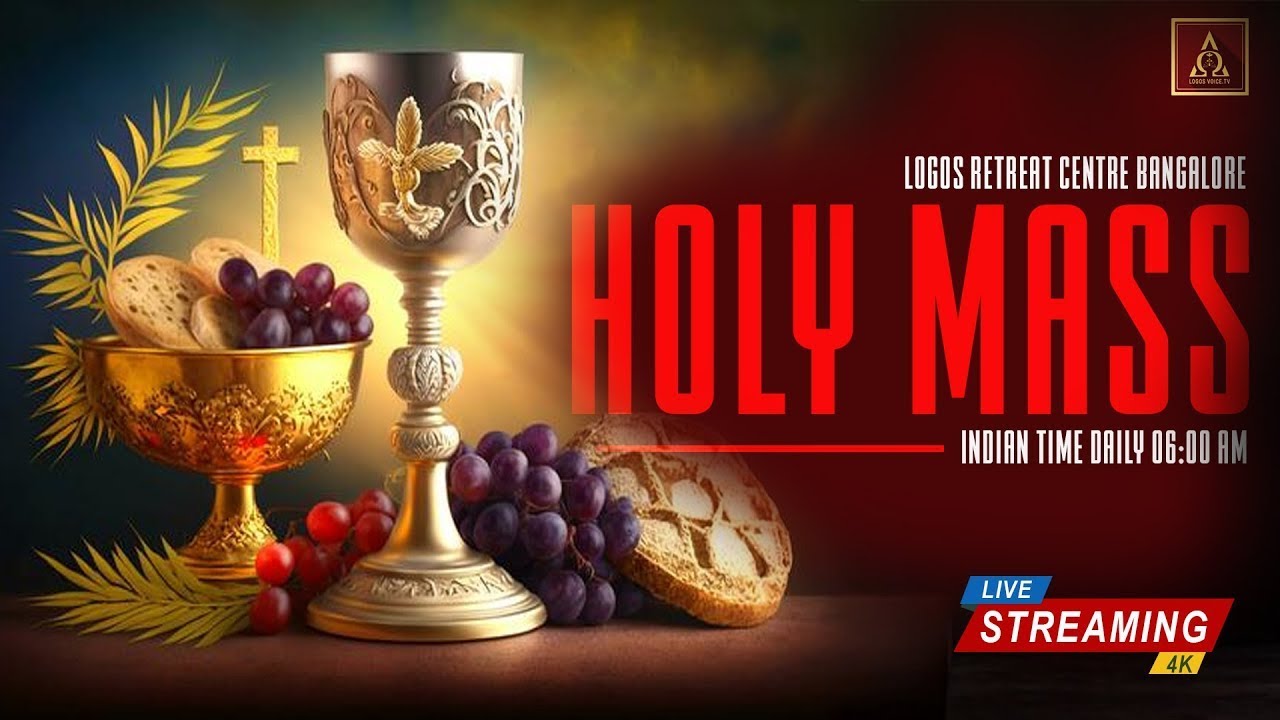 Holy Mass ( English ) | Holy Mass | 16 - January -2026  | Logos Retreat Centre, Bangalore
