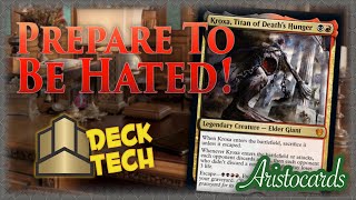 Deck Tech Kroxa, An Of Deaths Hunger Mtg Commander Edh From Theros Beyond Death - Aristocards