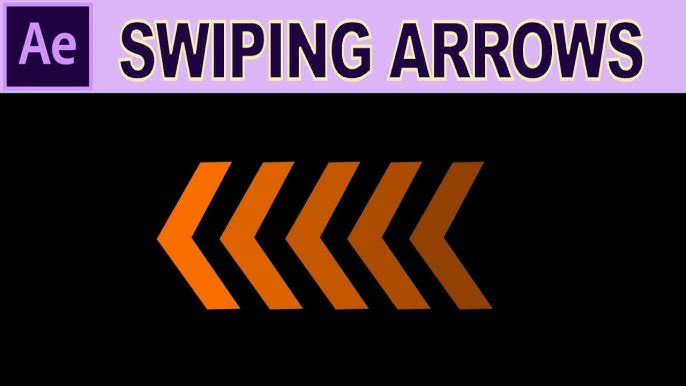 Swiping Arrow Animation - Adobe After Effects Tutorial - YouTube easy-arrows-aescripts-com