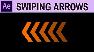 Swiping Arrow Animation - Adobe After Effects Tutorial screenshot 2