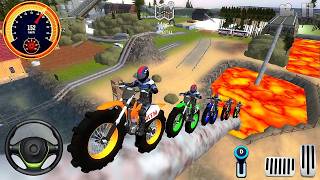 不可能なダートバイクレースゲーム #2 - エクストリームドライビングモトクロススタント - Android IOS ゲームプレイ [UHD] screenshot 2