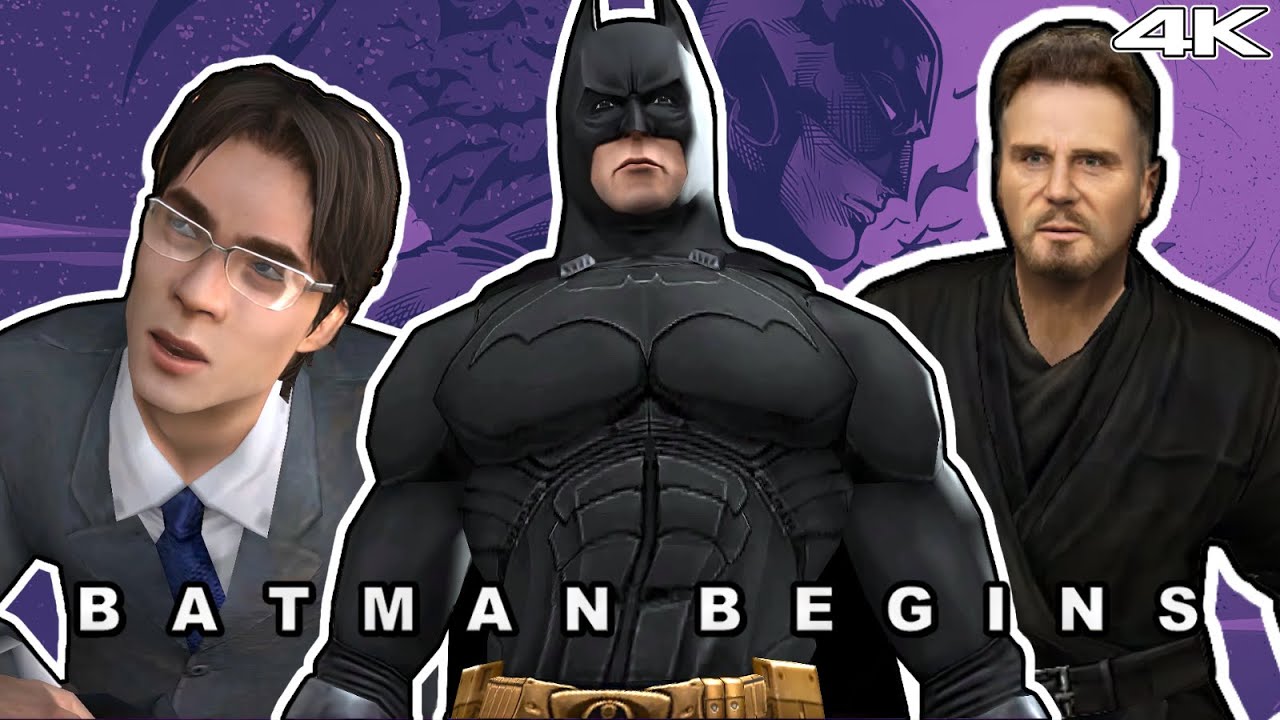 Batman Begins on GameCube Looks AMAZING in 4K! The Best Batman Game You Forgot! Part 1