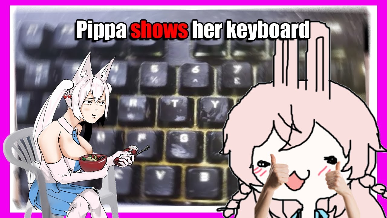 Pippa's keyboard