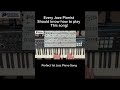 Misty Errol garner jazz piano sheet #jazzpiano #pianolessons #piano #shorts #pianotutorial