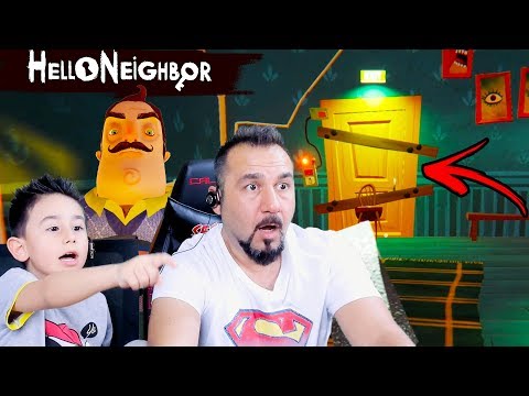 SIR GİBİ SAKLANAN KAPI! NASIL AÇILACAK? | HELLO NEIGHBOR #9