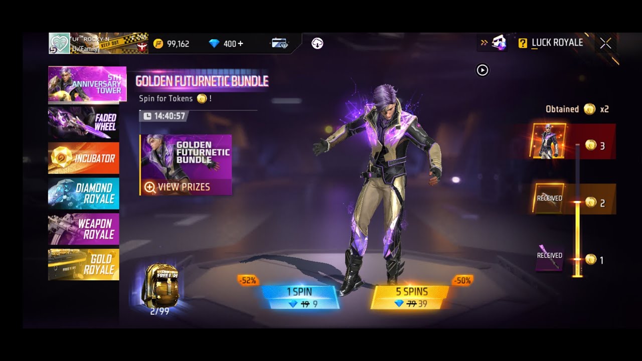 5th ANNIVERSARY TOKEN TOWER TIMITLESS PUNCH