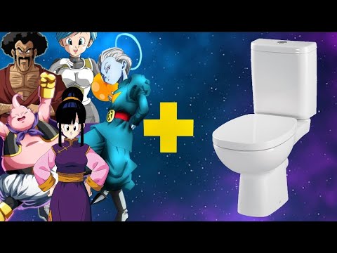 Dragon Ball🐉/ characters in the toilet #dragonball #dragonballz #dbd #goku