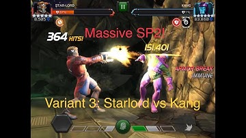 Variant 3: R4 Starlord vs Kang (Final boss solo!)