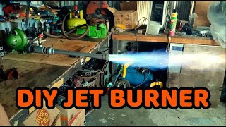 how to make a jet burner