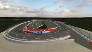 NR2003| LA Coliseum Track Testing With MENCS17