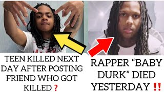 Rapper Killed A Day After Posting His Friend Who Died 24 Hrs Earlier From Being Killed In Chicago