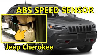 How to Replace ABS Wheel Speed Sensor 2017 Jeep Cherokee Trailhawk