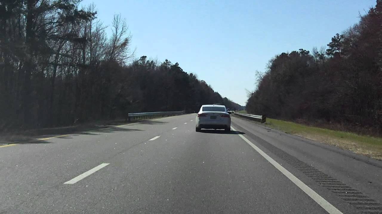 Interstate 95 South Carolina (Exits 93 to 86) southbound YouTube