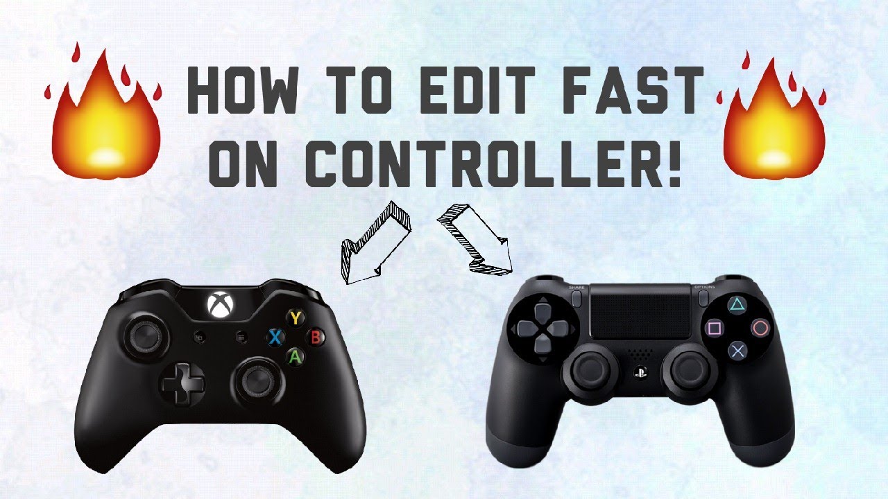 Best Keybinds For Editing Fast In Fortnite (Controller) - YouTube