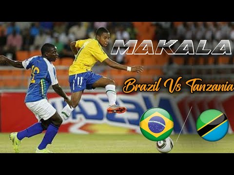 MAKALA YA TANZANIA VS BRAZIL 5 1 NGASA NA MAAJABU YAKE RAMIRES NA ROBINHO WALITULAZA NA VIATU