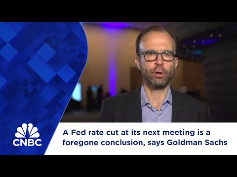 A Fed rate cut at its next meeting is a foregone conclusion, says Goldman Sachs economist Episode cover